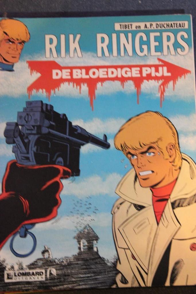 STRIP SC RIK RINGERS 36 DE BLOEDIGE PIJL EERSTE DRUK, Ophalen of Verzenden