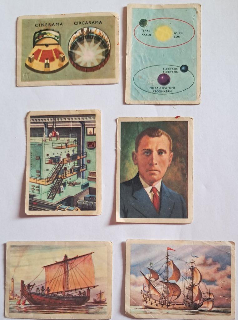 11 leerzame Jacques chromos-afbeeldingen serie 3 1967, Verzamelen, Ophalen of Verzenden