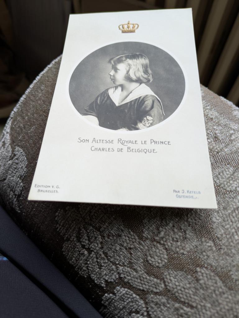 Prins Karel, Enlèvement ou Envoi, Comme neuf, Carte, Photo ou Gravure