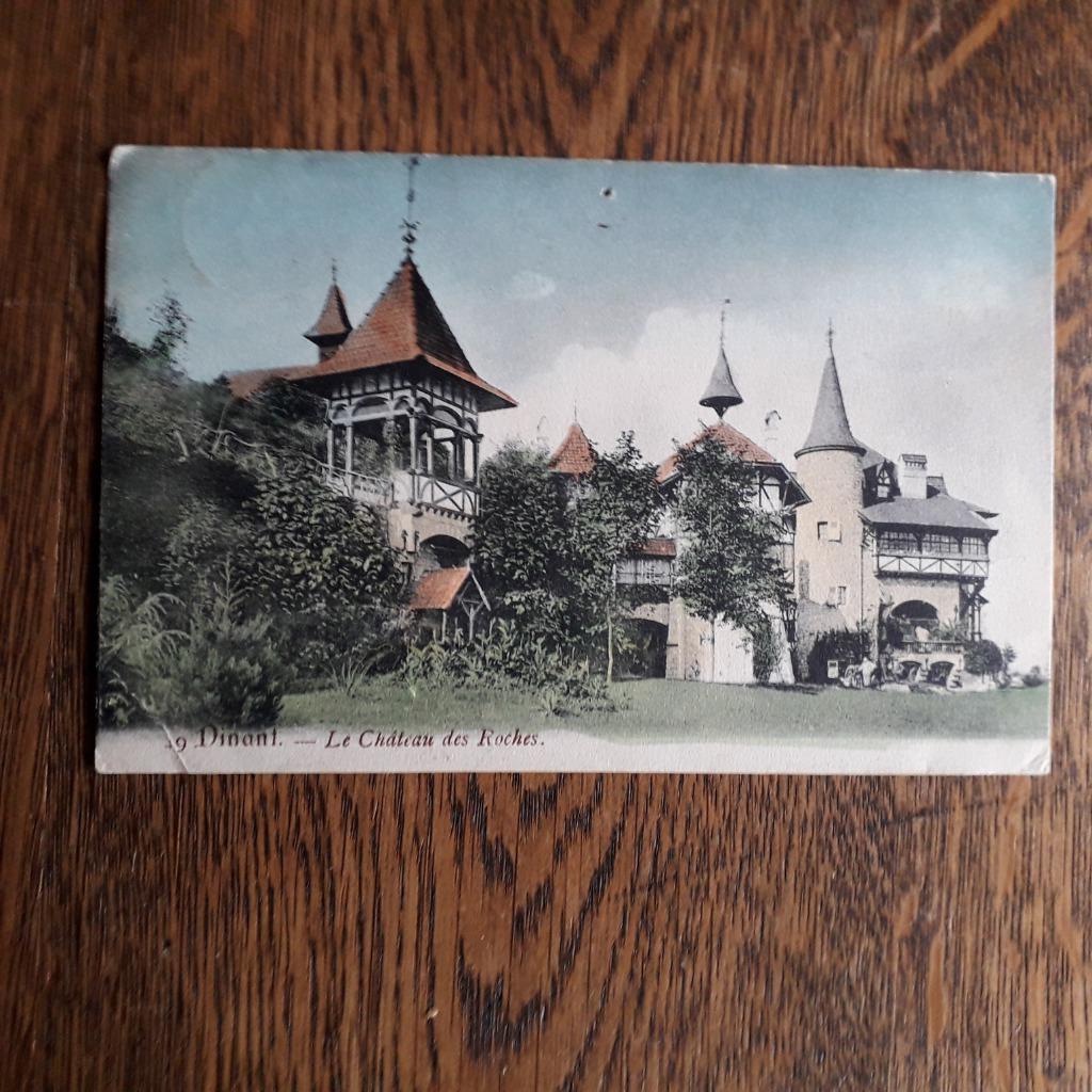 Dinant: Le Chateau des Roches / ca 1910 / België Ardennen, Ophalen of Verzenden, Voor 1920, Gelopen, Namen