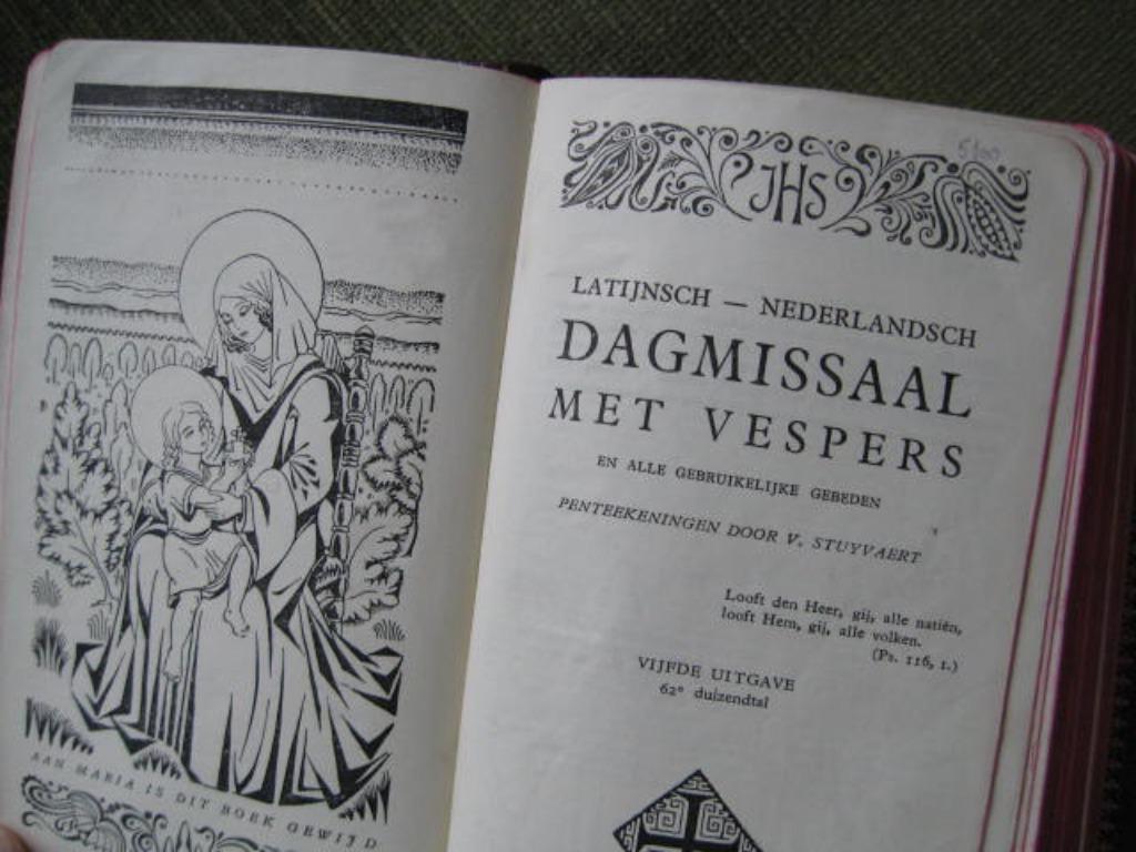dagmissaal met vespers, Verzamelen, Religie, Ophalen of Verzenden