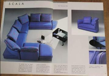 Salon trois pièces Ligne Rosset modèle Scala, Maison & Meubles, Canapés | Coins salons complets, Enlèvement, Utilisé, Tissus
