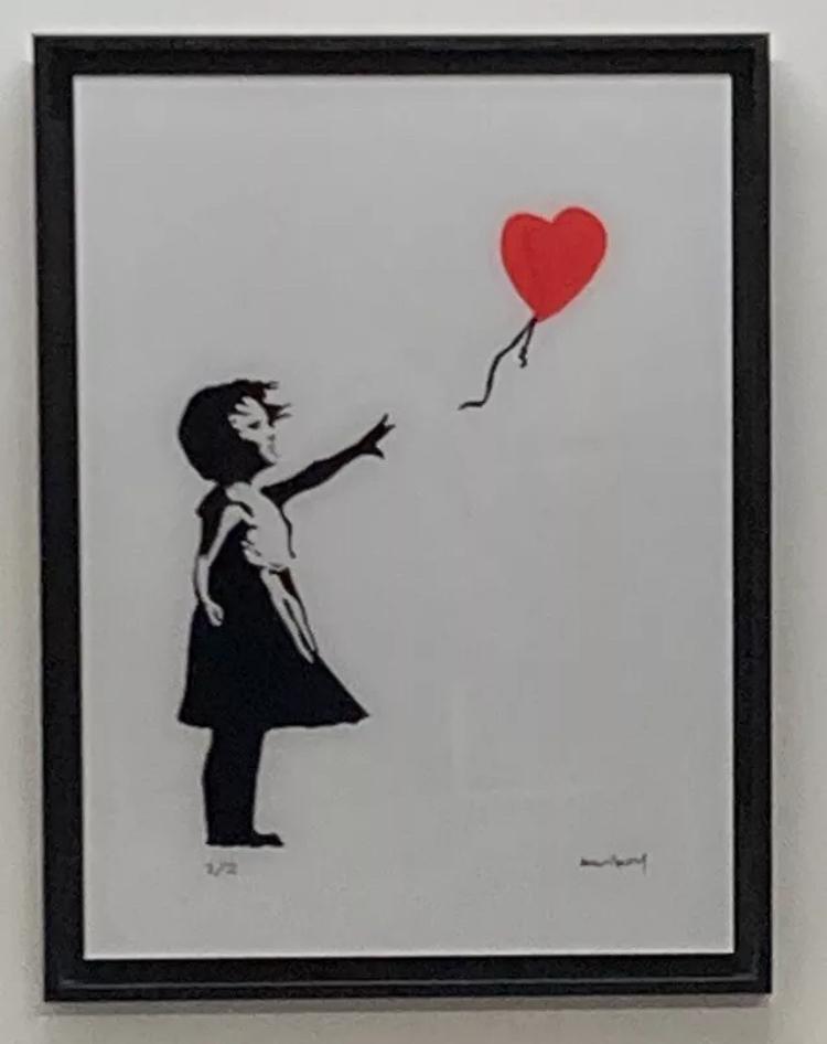 BANKSY: alleen in twee exemplaren met certificaat, Ophalen of Verzenden