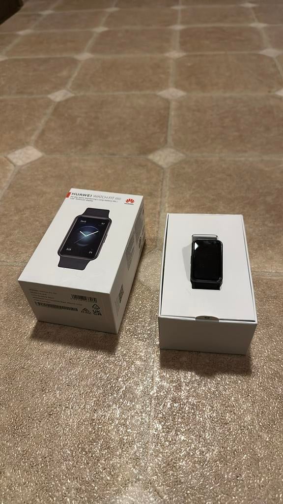 Huawei Watch Fit New! Stia-B09!, Zwart, Ophalen of Verzenden, Zo goed als nieuw, Android