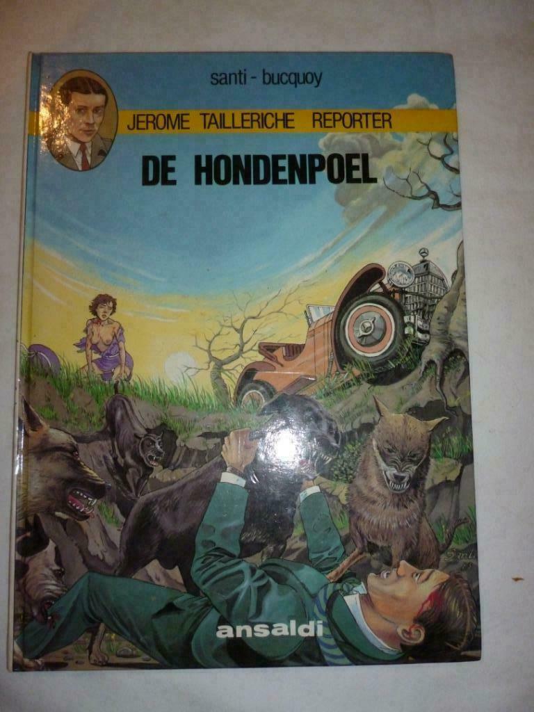BD Stripverhaal De Hondenpoel Ansaldi Santi-bucquoy, Ophalen of Verzenden, Gelezen