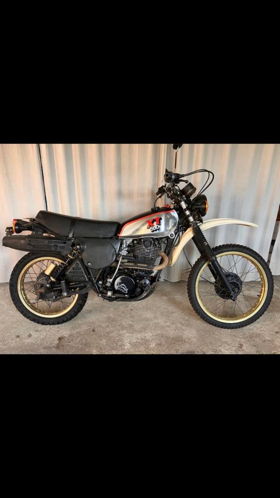 Yamaha XT500 1983 gekeurd, Motoren, Enduro, 500 cc