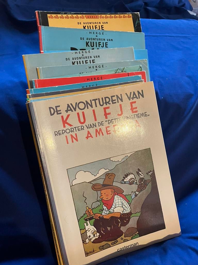 Strip Kuifje Nederlands, Meerdere comics, Ophalen, Gelezen