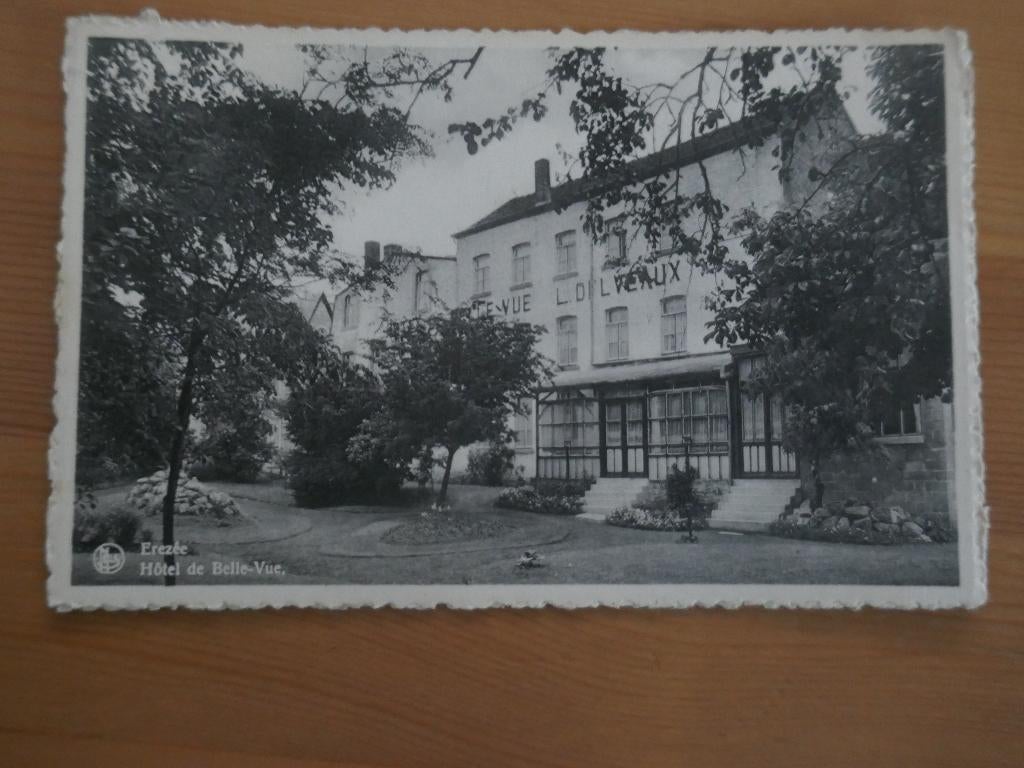 erezée Hôtel de belle Vue, Envoi, Affranchie, Luxembourg