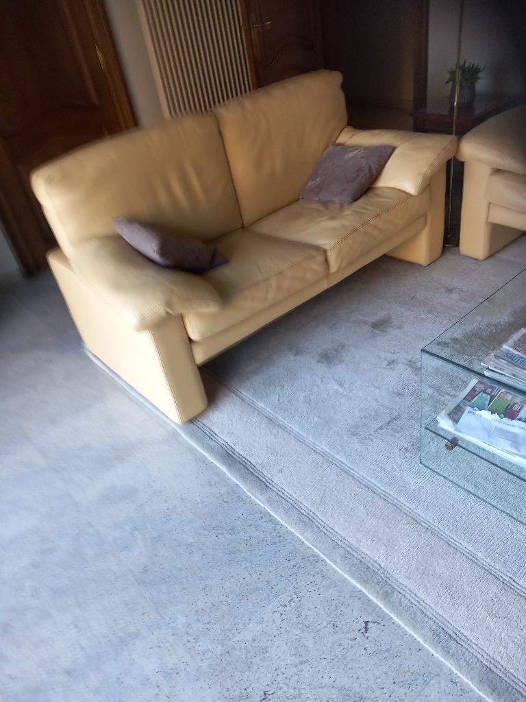 2 zetels te koop, 100 à 125 cm, Moins de 150 cm, Banc droit, Comme neuf