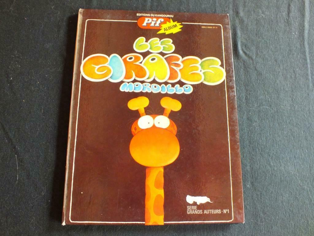 LES GIRAFES (1 ALBUM).        EDITIONS DU KANGOUROU, Gelezen, MORDILLO, Eén stripboek, Ophalen of Verzenden