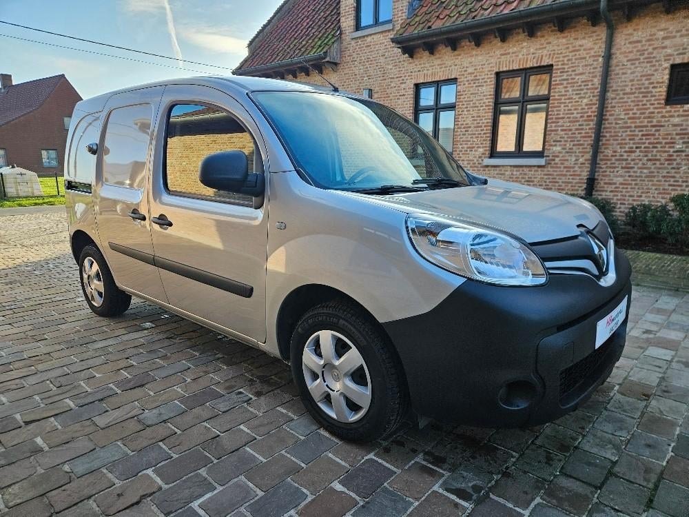 Renault Kangoo 1.5DCI AUTOMAAT 90PK AIRCO CRUISE 9711 EX BTW, Argent ou Gris, Achat, Euro 6, Entreprise