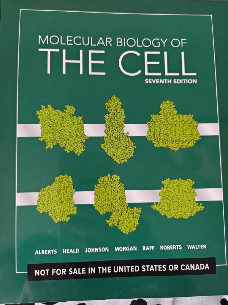 Molecular Biology of the Cell 7e with Digital Problems Book, Ophalen