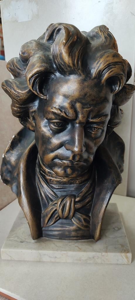 Mooie buste beeld kunstwerk Déposé 201, Antiek en Kunst, Ophalen of Verzenden