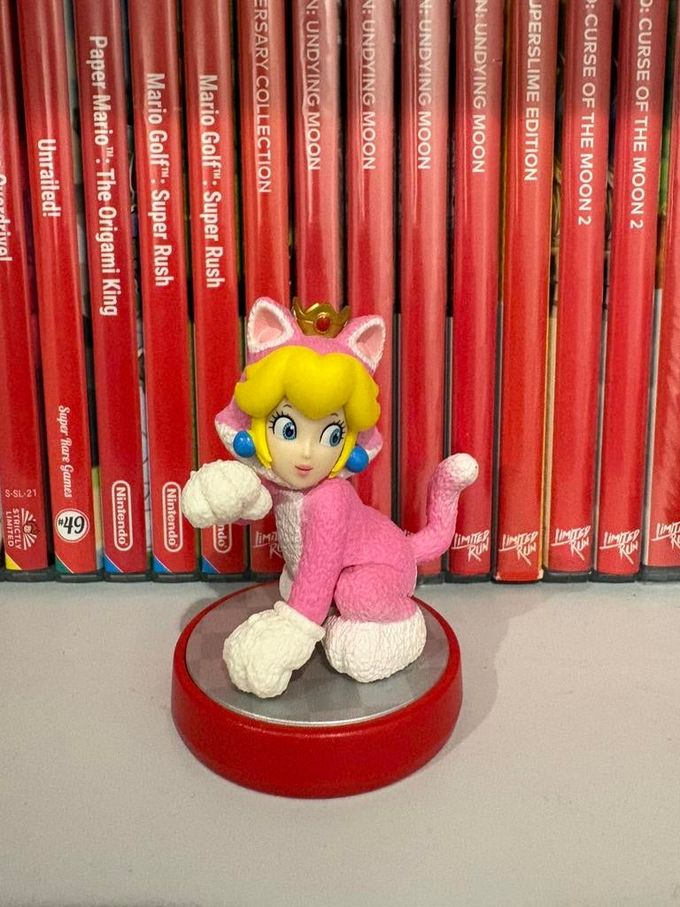 Amiibo Cat Peach (Super Mario Collection), Games en Spelcomputers, Games | Nintendo Switch, Zo goed als nieuw, Ophalen of Verzenden