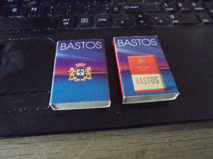 bastos, Gebruikt, Luciferdoosjes of -merken