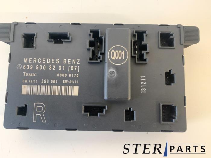 Module verrouillage central des portes d'un Mercedes Vito, Enlèvement ou Envoi, 3 mois de garantie, Utilisé, Mercedes-Benz