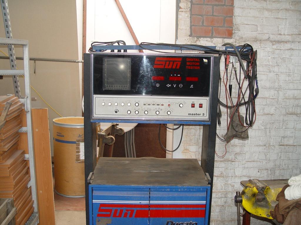 Sun Master 3 digitale motortester, Auto diversen, Autogereedschap, Ophalen, Gebruikt