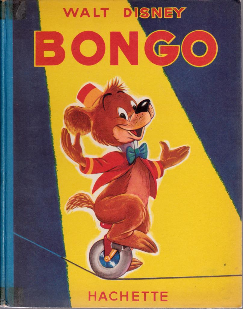 WALT DISNEY - BONGO avec sa jaquette ( 1950 ), Boeken, Strips | Comics, Gelezen, Ophalen of Verzenden