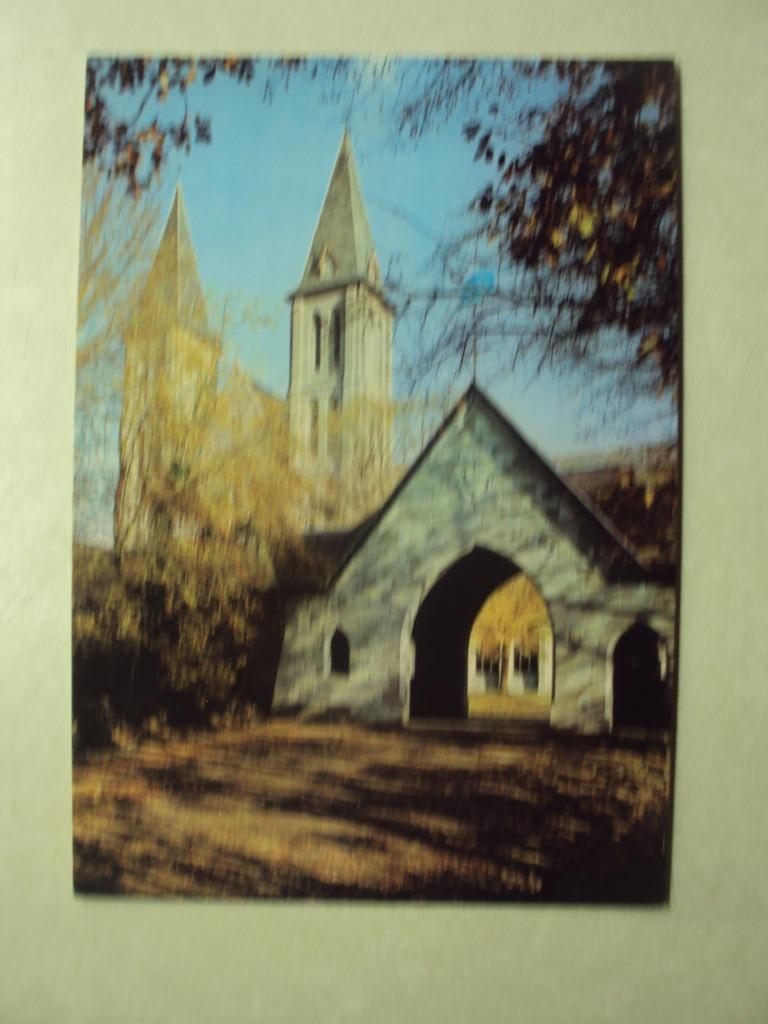 54311 - ABBAYE DE MAREDSOUS - GRAND PORTAIL - ZIE 2 FOTO'S, Envoi