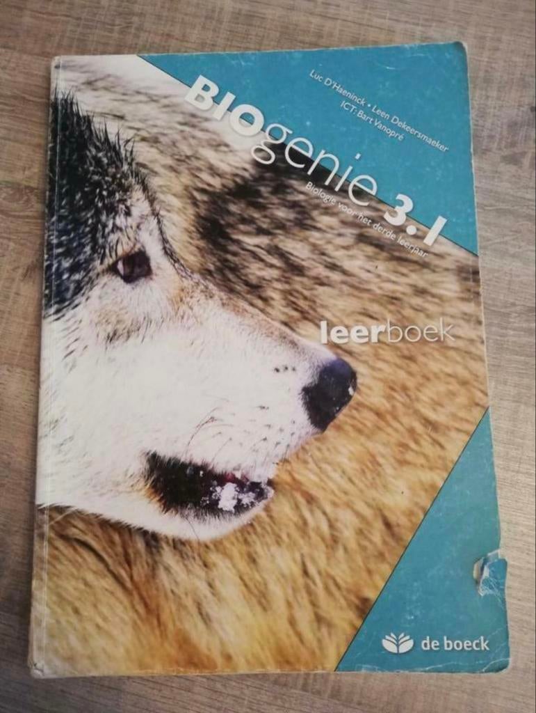 BIOgenie (VO, ed. 12)  - leerboek, Ophalen of Verzenden, Zo goed als nieuw, D'Haeninck, Nederlands