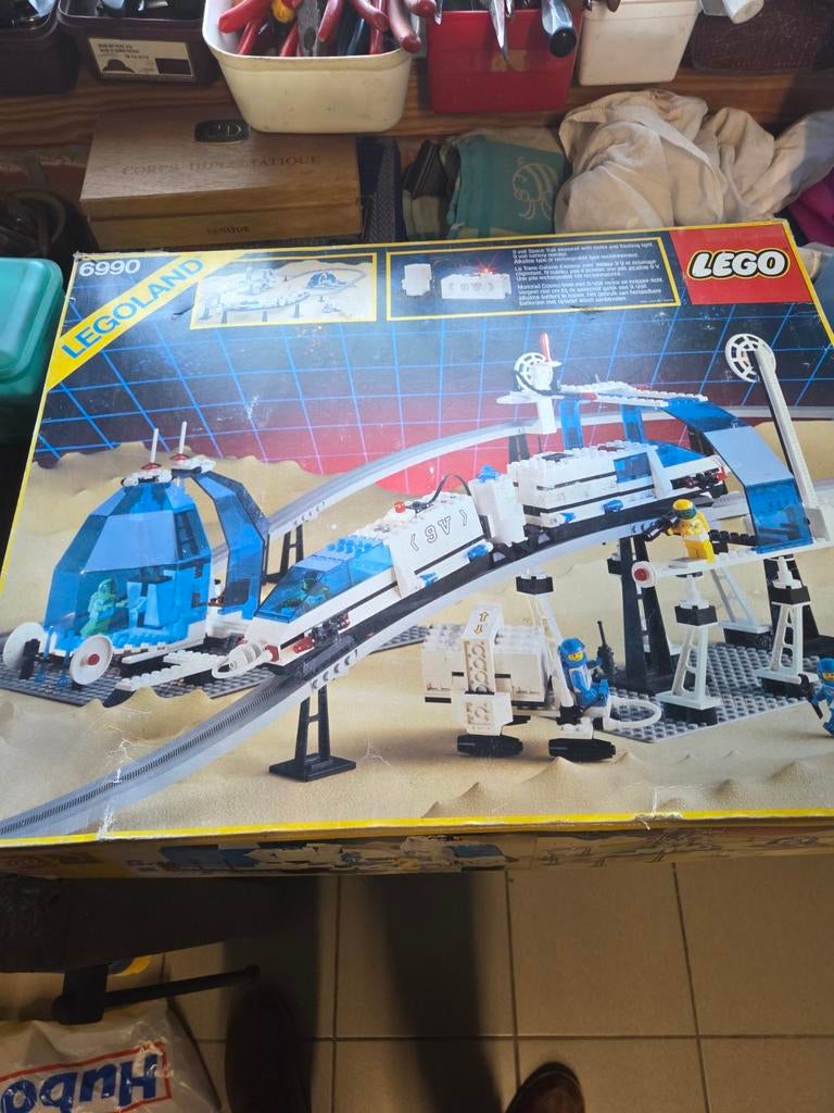 Boîte complète Lego Train parfaitement fonctionnelle 6990 de, Enlèvement ou Envoi, Lego
