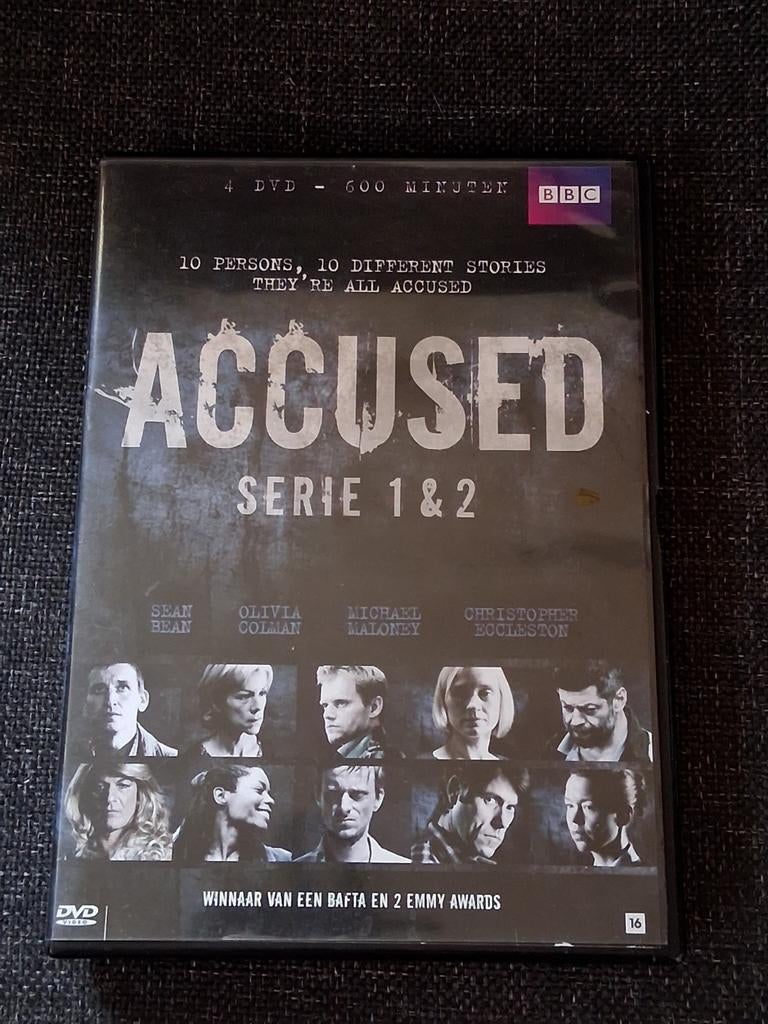 Accused, serie 1 en 2 op dvd Britse True crime, Cd's en Dvd's, Vanaf 12 jaar, Ophalen of Verzenden, Zo goed als nieuw, Drama