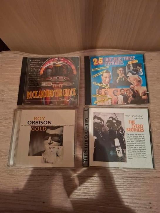 4 cd's jaren 60 en 70, Enlèvement, Utilisé