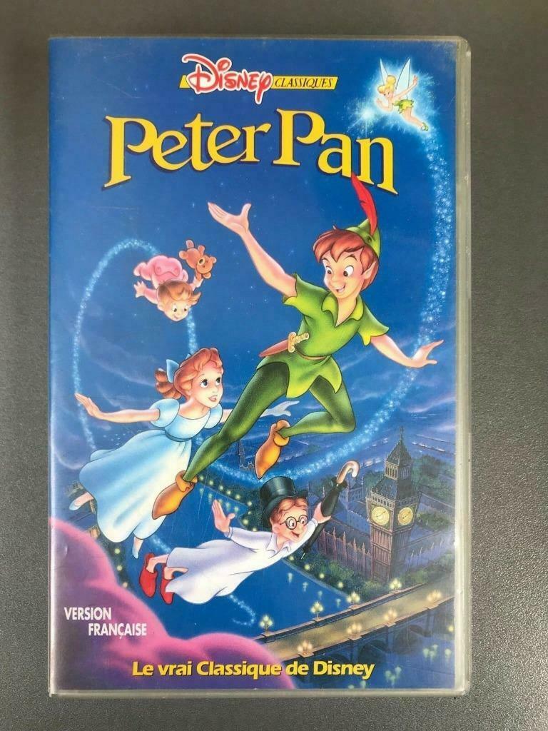VHS Peter Pan *, Enlèvement ou Envoi, Dessin animé, Tous les âges, Utilisé