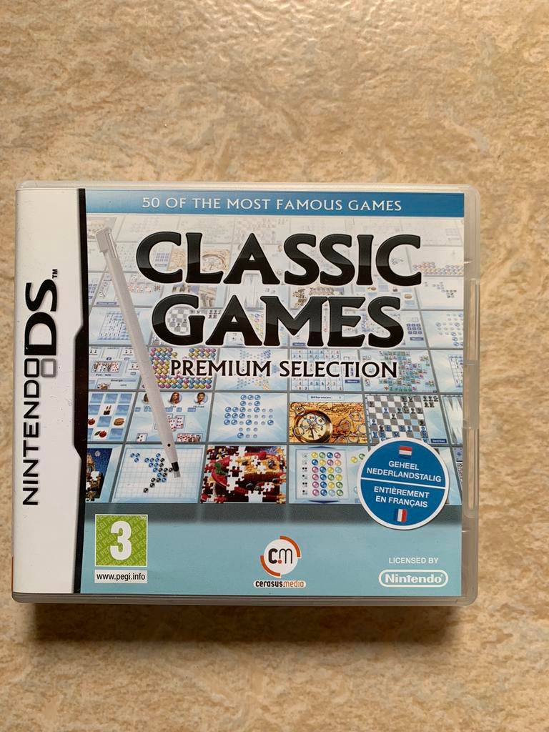 Nintendo DS spel Classic Games, Enlèvement ou Envoi, 1 joueur, Utilisé, À partir de 3 ans