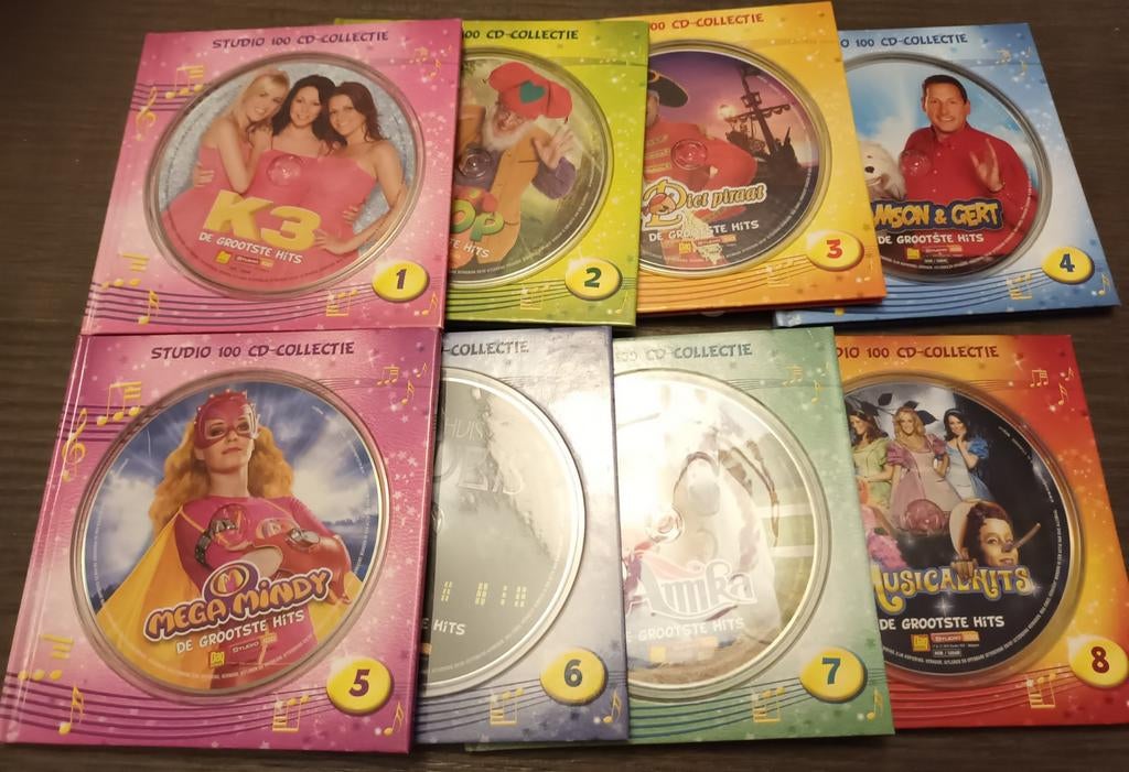 Complete reeks studio 100 cd collectie, Enlèvement ou Envoi