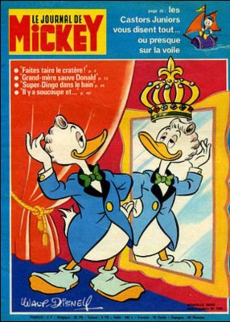 Le Journal De Mickey, Nouvelle Série 1309, Enlèvement ou Envoi, Utilisé, Journal