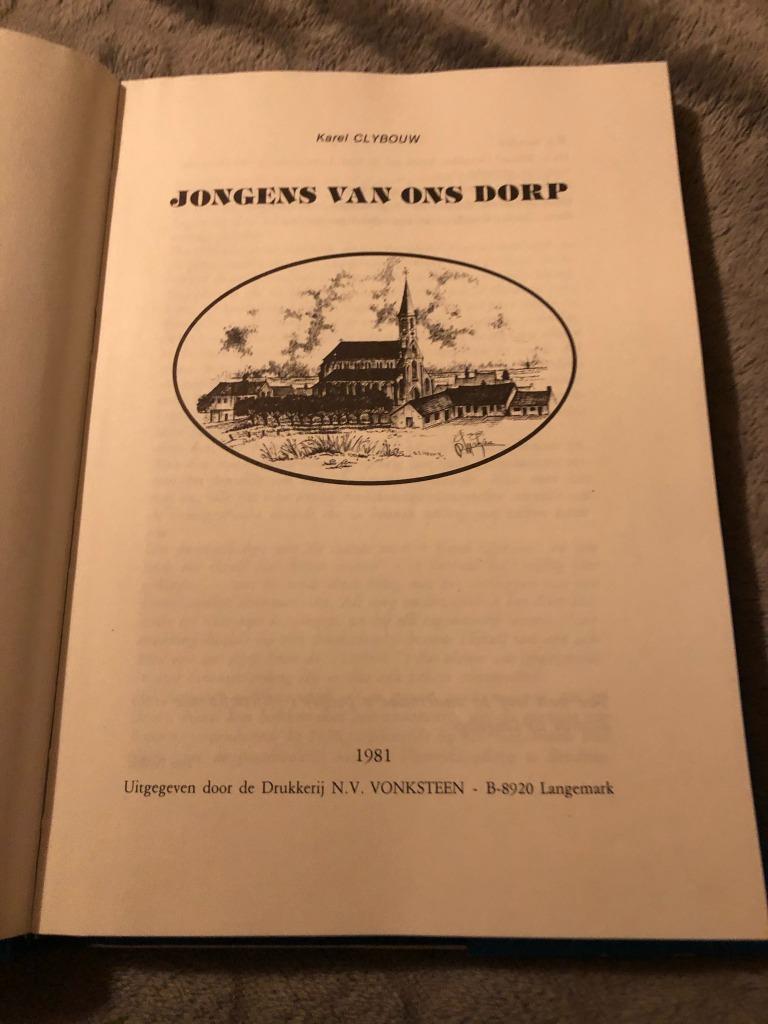 Jongens van ons dorp - Karel Clybouw, 20e eeuw of later, Karel Clybouw, Ophalen of Verzenden, Zo goed als nieuw