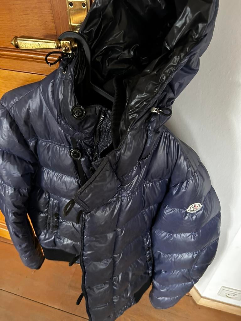 Moncler jas, Enlèvement, Comme neuf, Autres tailles, Bleu