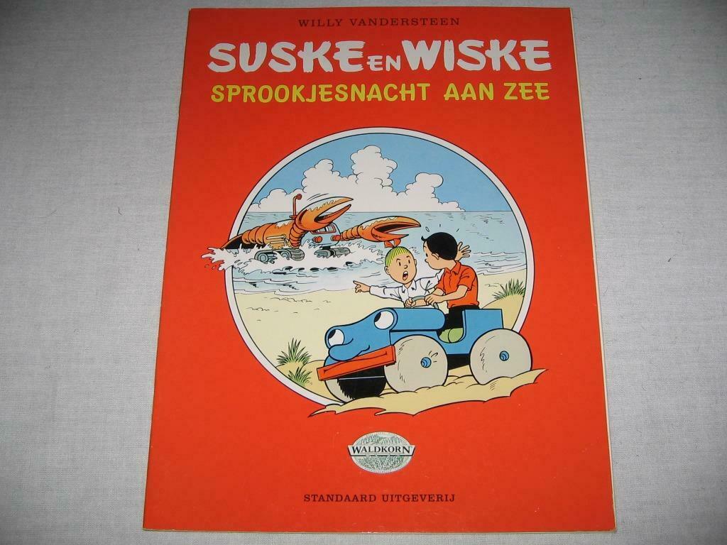 Suske en Wiske nr 4 : Sprookjesnacht aan zee  -  1 druk, Une BD, Envoi, Comme neuf