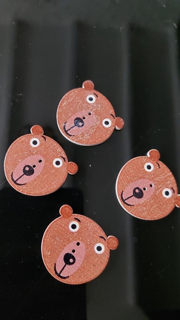boutons en bois, Hobby & Loisirs créatifs, Enlèvement ou Envoi, Neuf