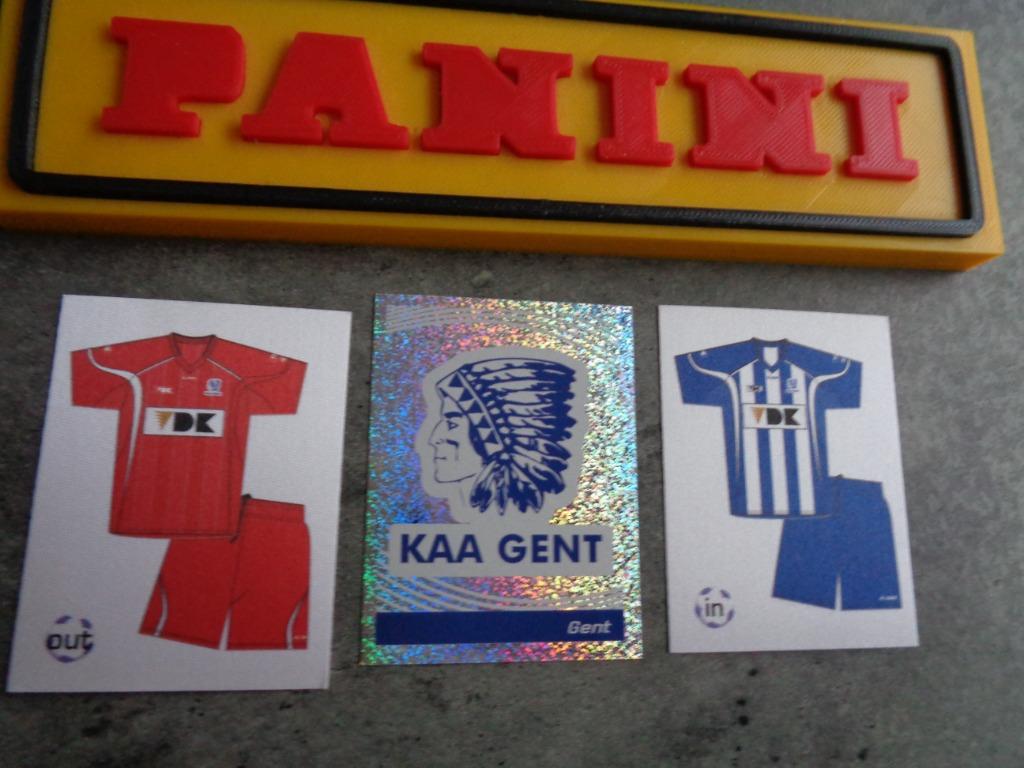 PANINI FOOTBALL 2012 kAA GENT  3 STICKERS voetbal, Verzenden, Nieuw