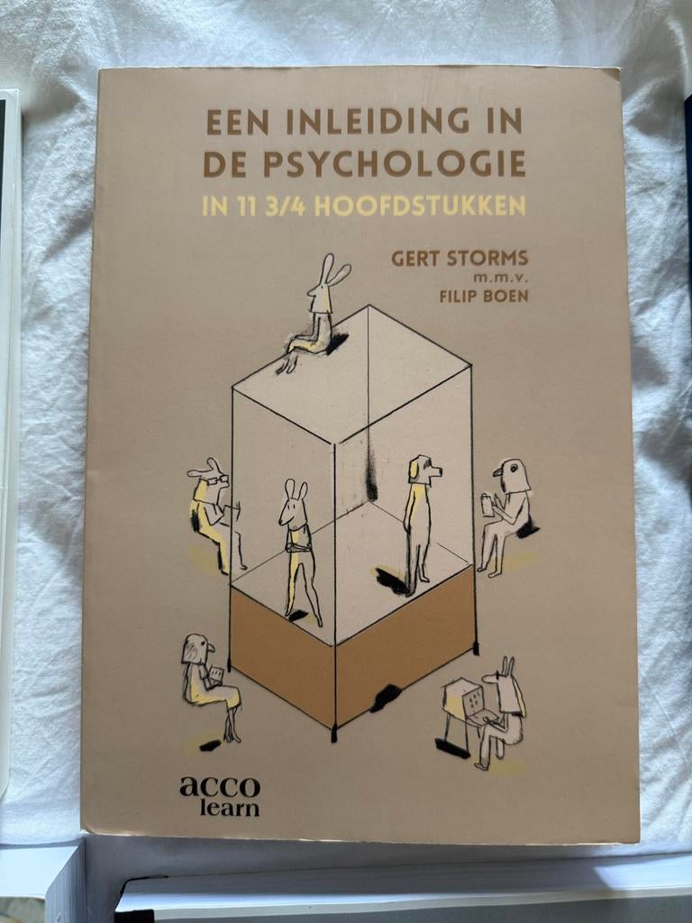 Een inleiding in de psychologie, Enlèvement ou Envoi, Comme neuf