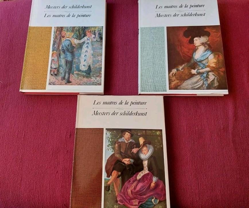 Meesters der schilderkunst 3 delen soubry HC Nl/Fr, Boeken, Ophalen of Verzenden, Zo goed als nieuw