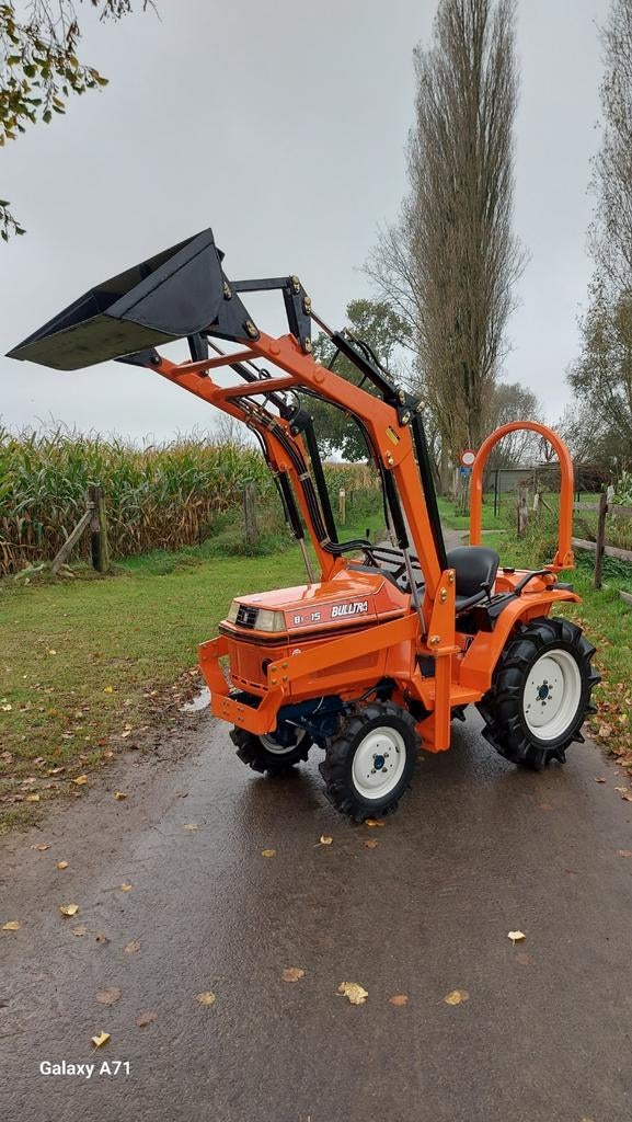 gereviseerde minitractor kubota 18pk 4x4 voorlader NIEUW!!!, Zakelijke goederen, Landbouw | Tractoren, Ophalen