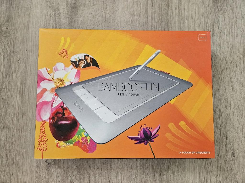 Wacom Bamboo Fun M tekentablet (CTH-661), Ophalen, Zo goed als nieuw, Bedraad, Wacom