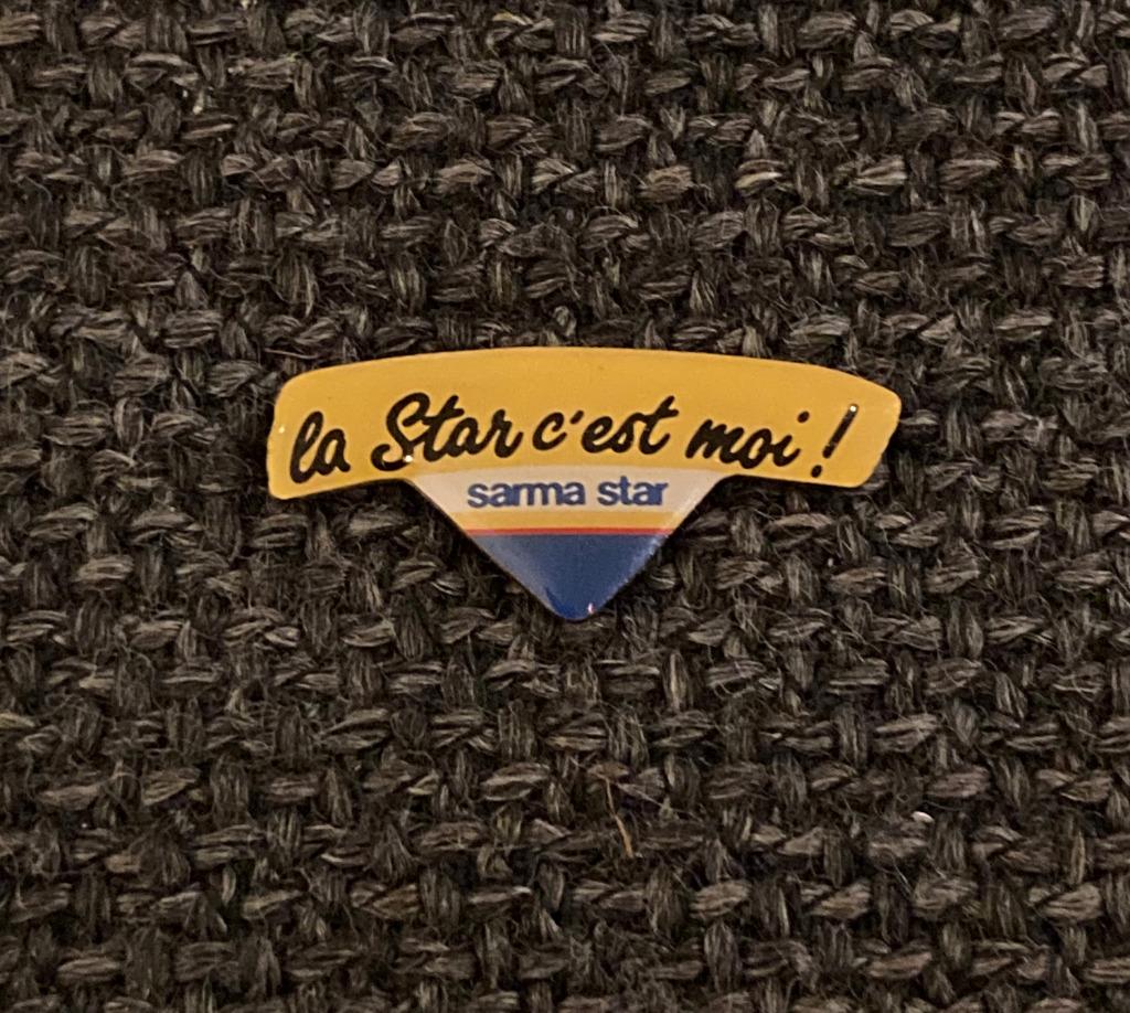 PIN - SARMA STAR, Envoi, Utilisé, Autres sujets/thèmes, Insigne ou Pin's