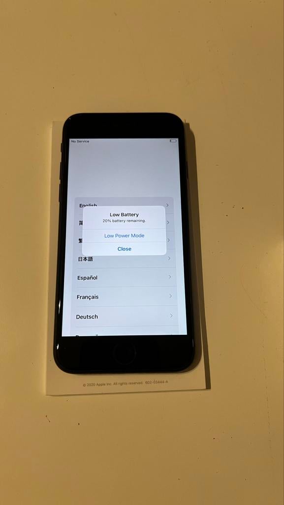 iPhone SE 2020 - 128 GB, Zwart, Ophalen of Verzenden, Zonder simlock, IPhone SE (2020)