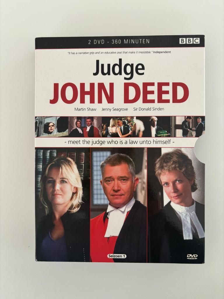 2 DVD Box Judge John Deed Series 1 BBC, Cd's en Dvd's, Alle leeftijden, Ophalen of Verzenden, Zo goed als nieuw, Thriller