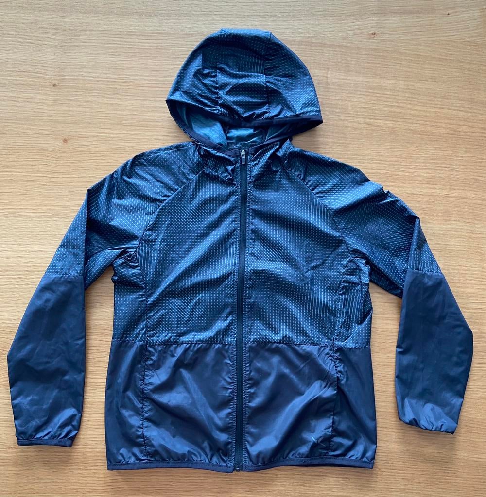 Veste mi-saison / Coupe-vent / K-way gris - 8-9 ans - 7€, Kinderen en Baby's, Ophalen of Verzenden, Zo goed als nieuw, Decathlon