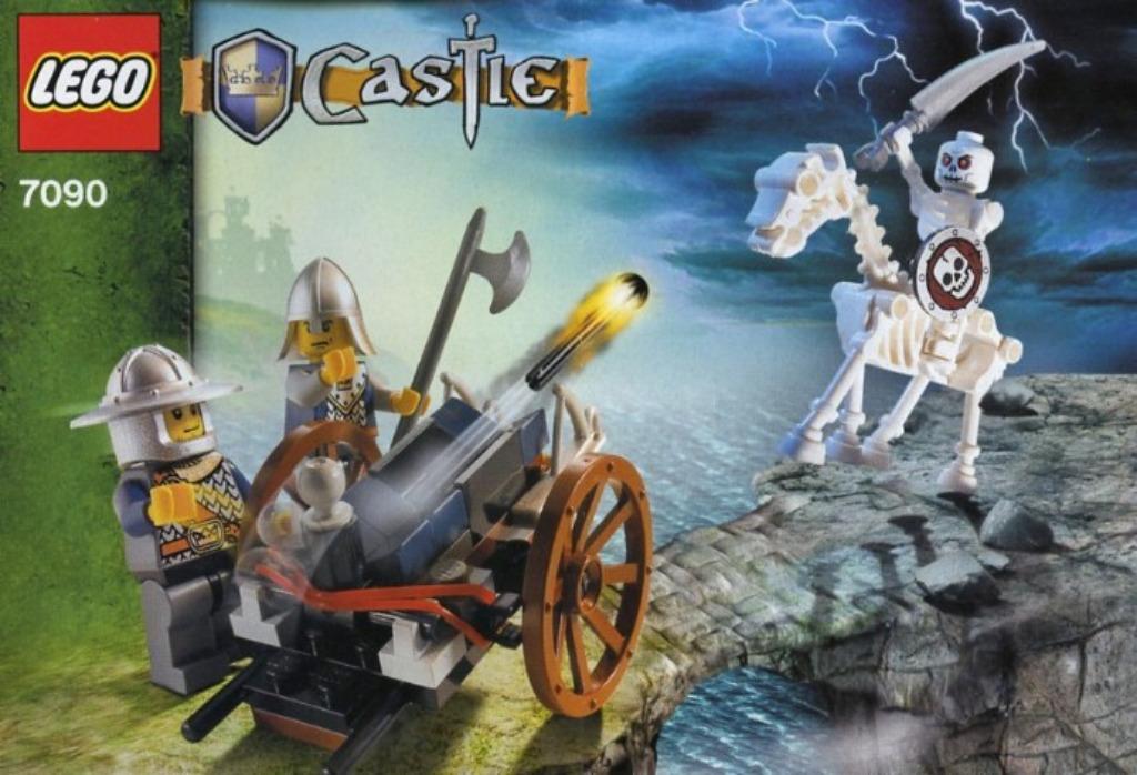 LEGO Castle Fantasy Era 7090 Crossbow Attack, Ophalen of Verzenden, Zo goed als nieuw, Complete set, Lego