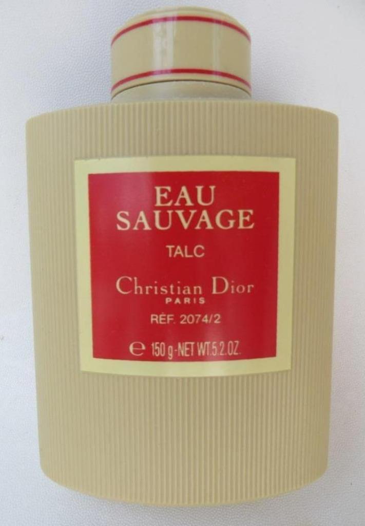 Christian Dior Eau Sauvage talc authentiek oude doos, Ophalen of Verzenden, Gebruikt, Overige typen