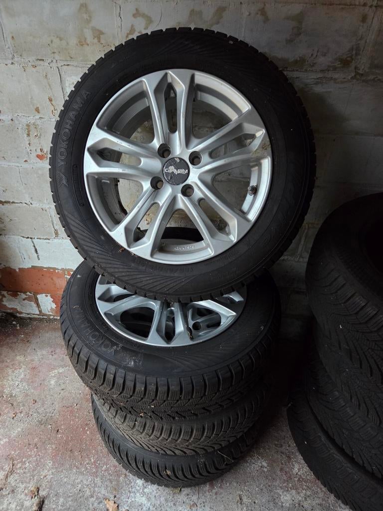 Winter banden op alu velg 185/65 R15 88T Yokohama W.drive, Auto-onderdelen, Banden en Velgen, Ophalen