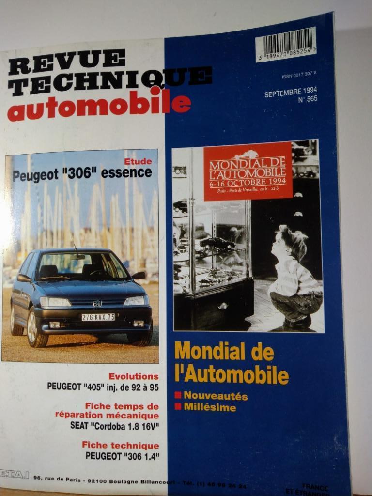 RTA - Peugeot 306 - Peugeot  405 - n565, Envoi