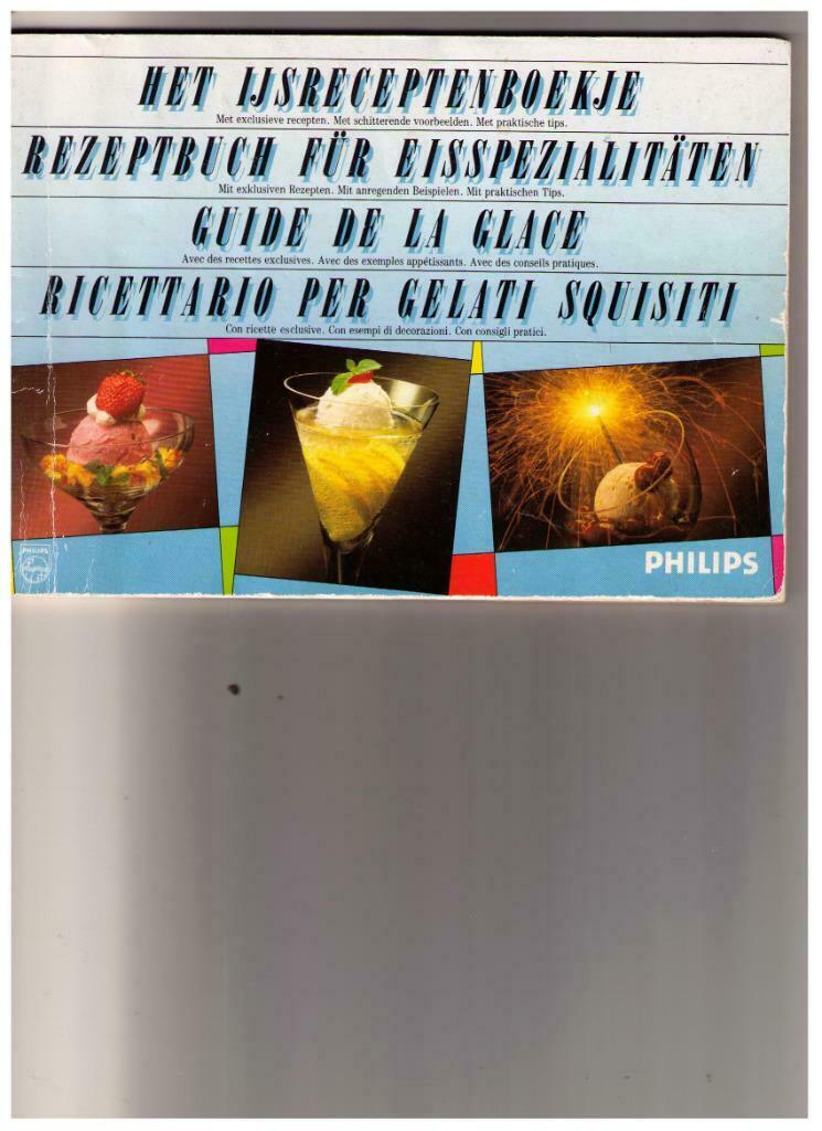 Guide de la Glace, het ijsreceptenboek, ricettario per gelat, Gâteau, Tarte, Pâtisserie et Desserts, Enlèvement ou Envoi, Utilisé