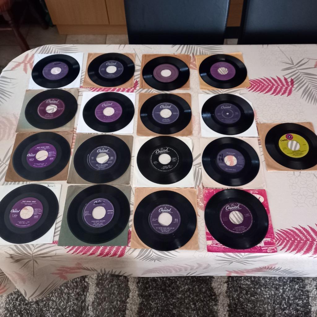 Nat King Cole orginele Capitols singels, Cd's en Dvd's, Gebruikt, 7 inch, Single, Ophalen of Verzenden